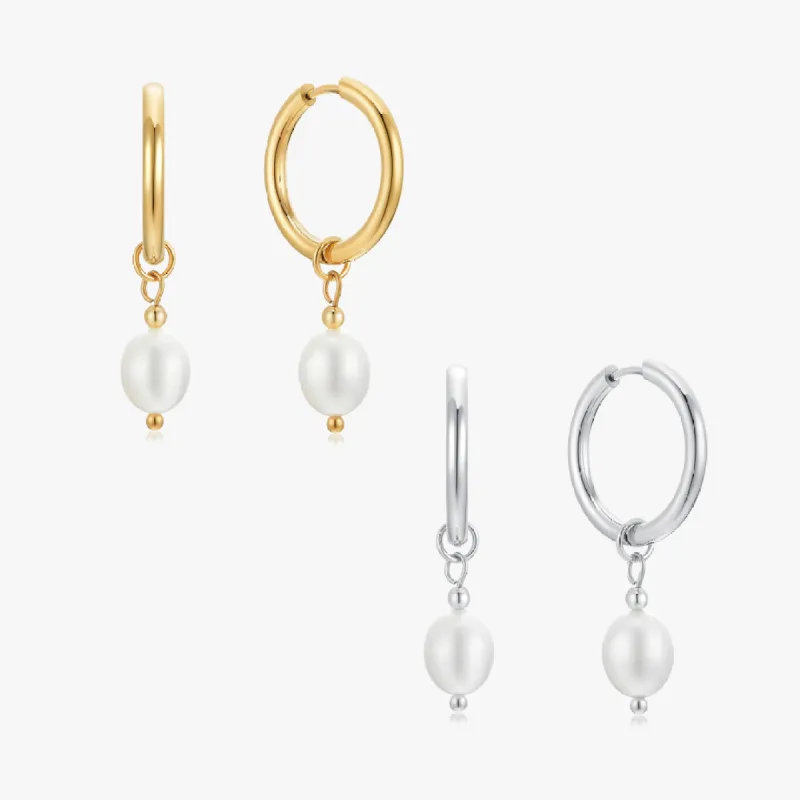 June Pearl Earrings sold by Flaire & Co.