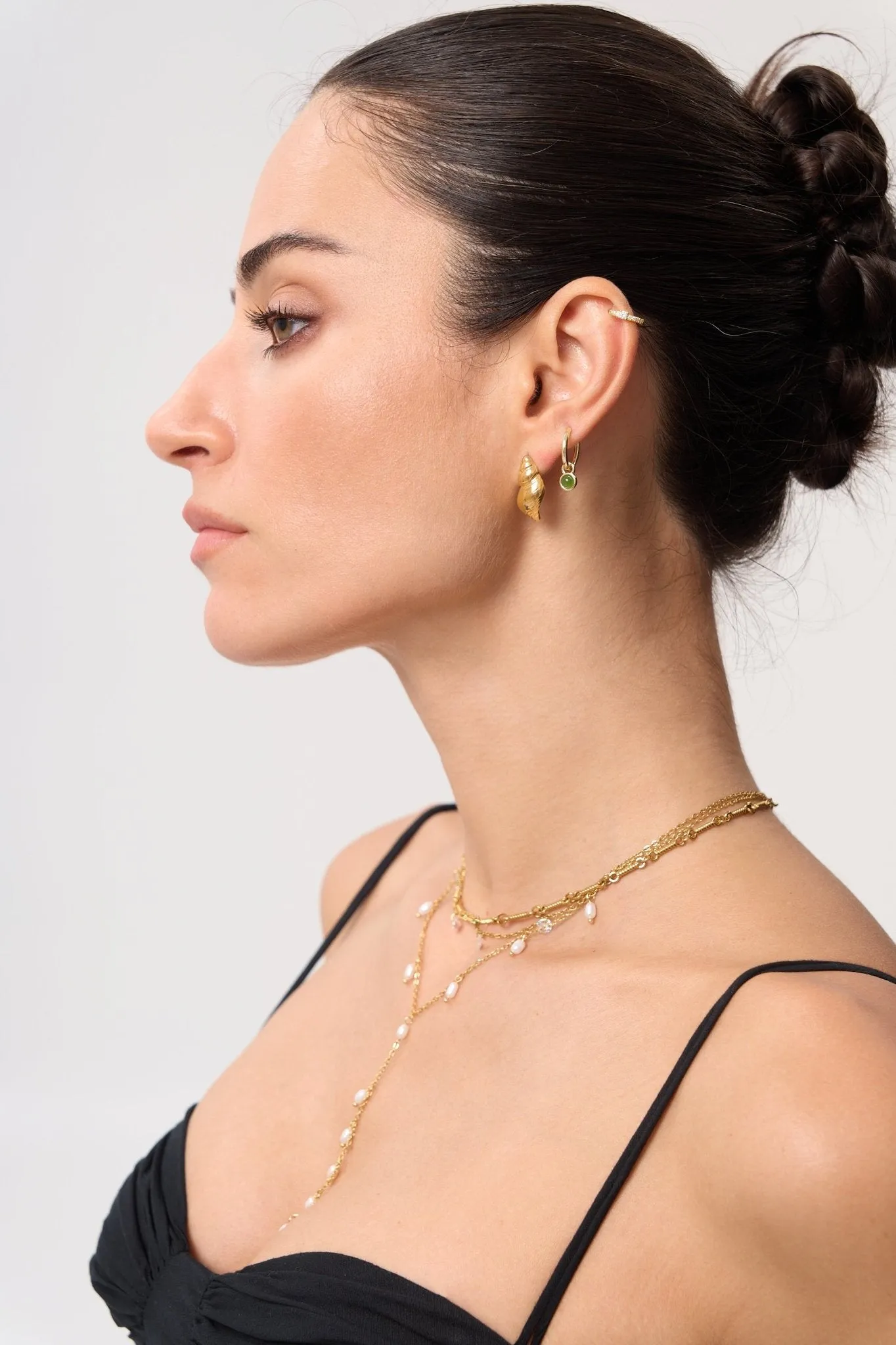 Mini Jade Huggies sold by Flaire & Co. product image thumbnail 3