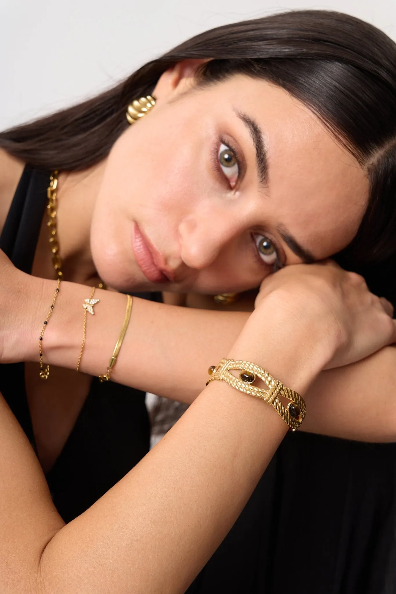 Pave Butterfly Bracelet sold by Flaire & Co. product image thumbnail 3