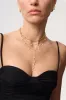 Lariat Mini Pearls Necklace sold by Flaire & Co.