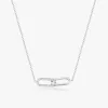 Pave Intertwined Links Necklace sold by Flaire & Co.