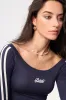 Pave Long Heart Necklace sold by Flaire & Co.