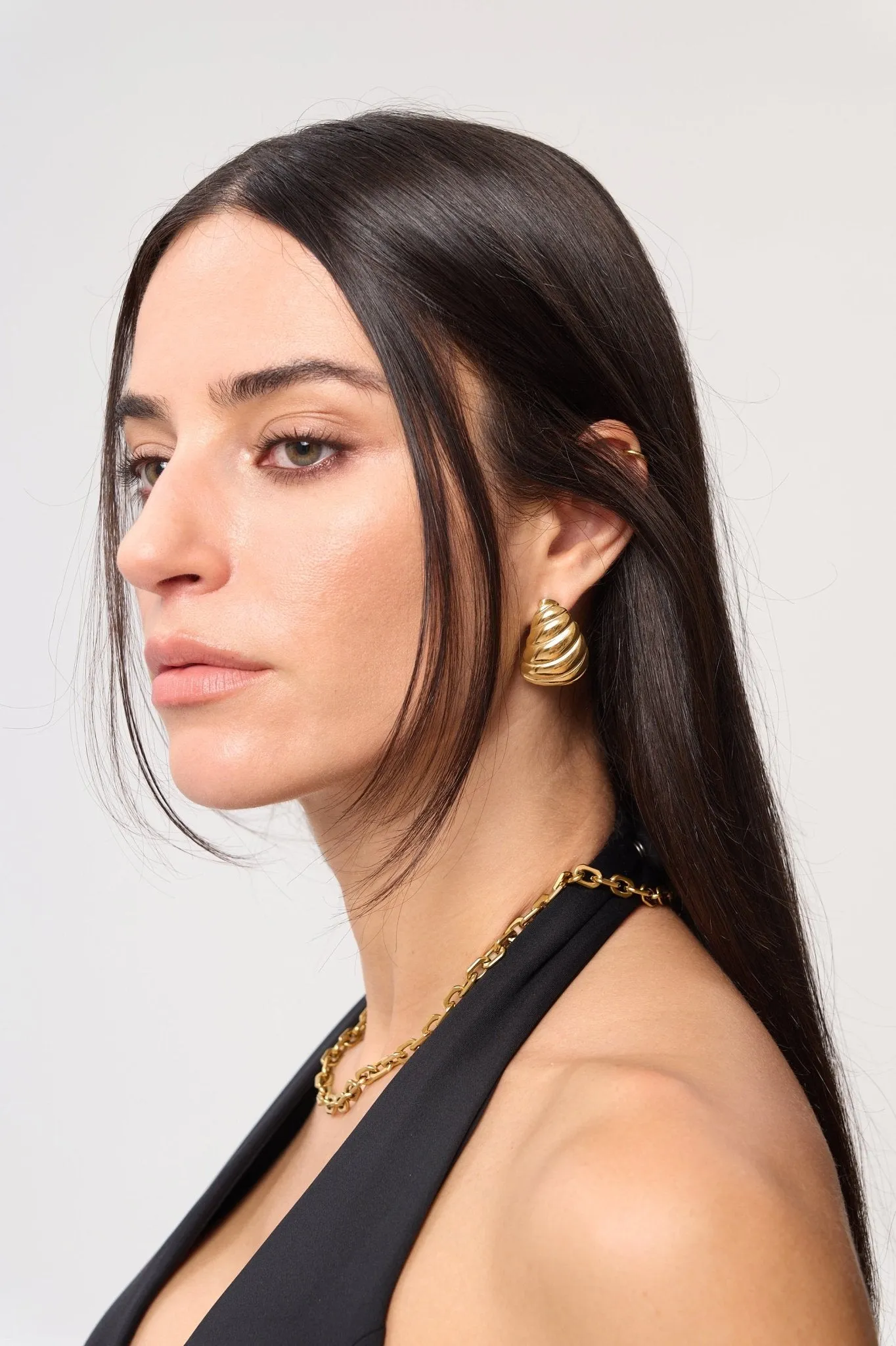 Bold Croissant Earrings sold by Flaire & Co. product image thumbnail 3