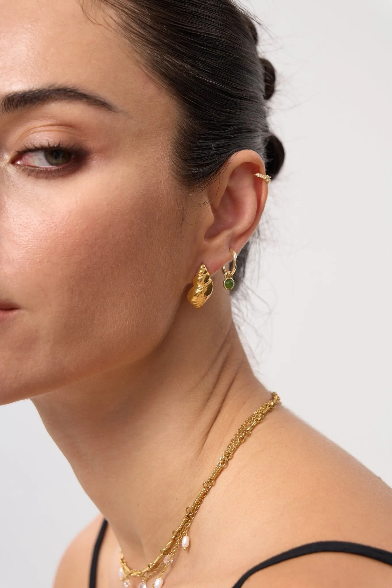 Shell Earrings sold by Flaire & Co. product image thumbnail 2