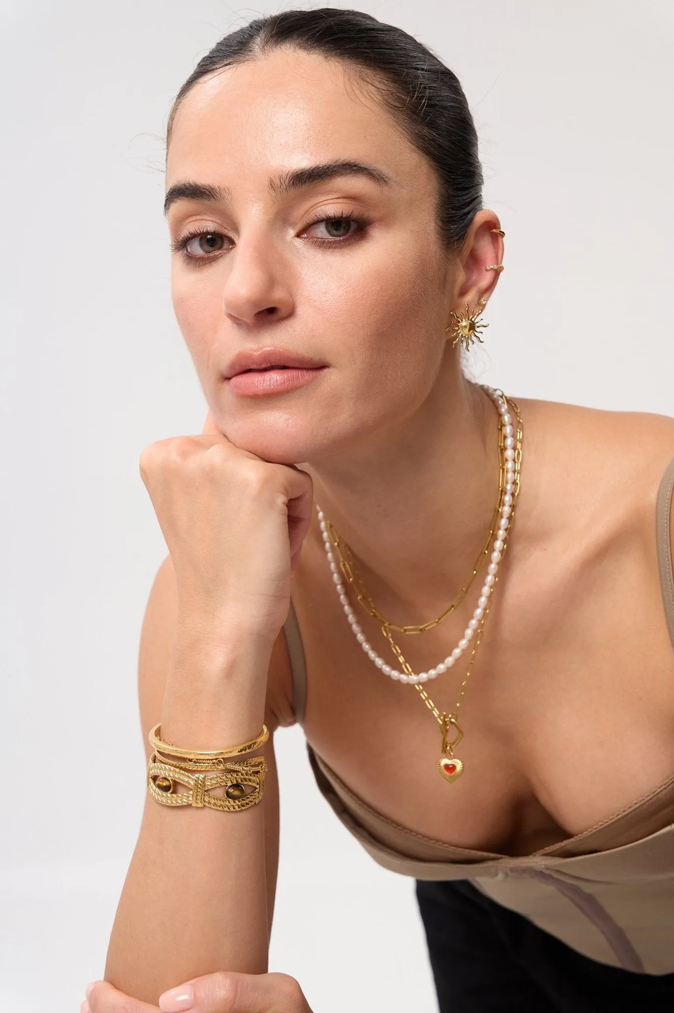 Sun Earrings sold by Flaire & Co. product image thumbnail 3