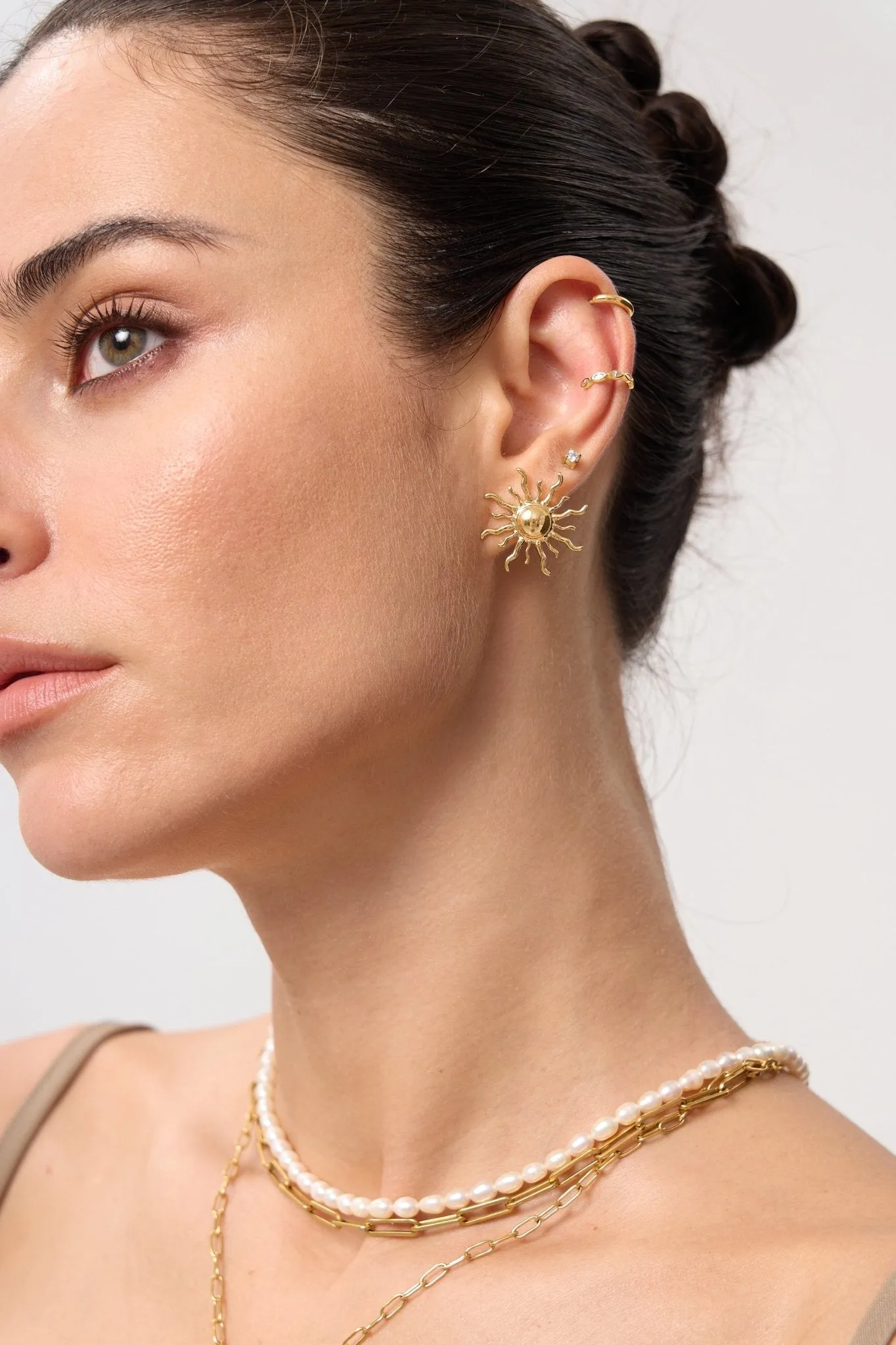 Sun Earrings sold by Flaire & Co. product image thumbnail 4