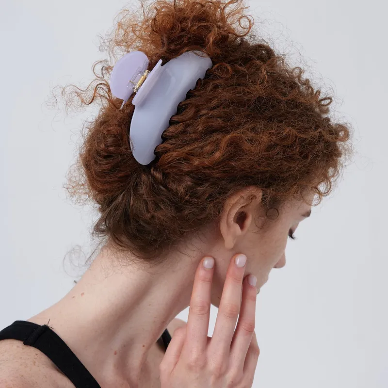 Amelia Claw Clip in Periwinkle (2 Sizes) sold by Flaire & Co.