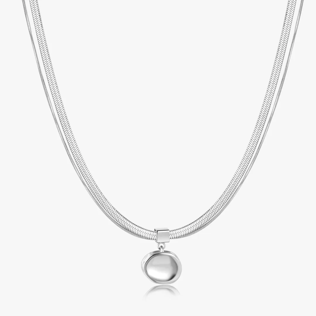 Maren Molten Drop Necklace sold by Flaire & Co. product image thumbnail 5