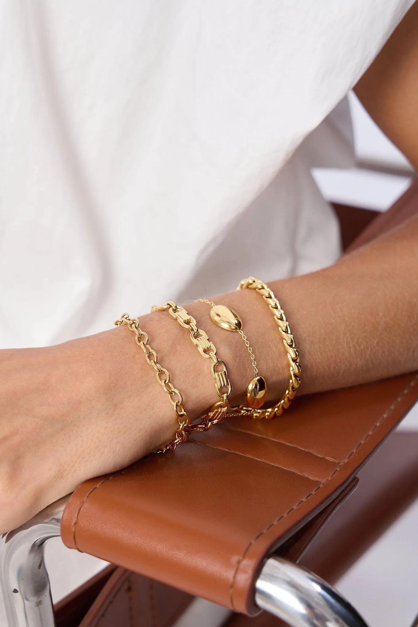 Taylor Chain Bracelet (Unisex) sold by Flaire & Co. product image thumbnail 4