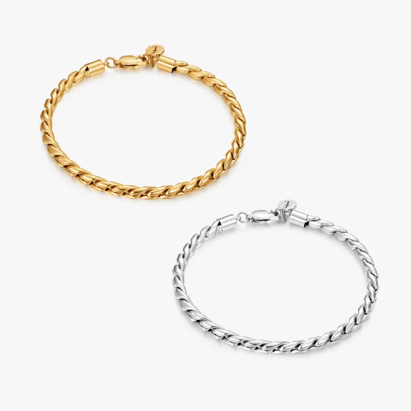 Avery Chain Bracelet (Unisex) sold by Flaire & Co.