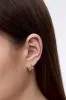 Thalia Bow Mini Hoops sold by Flaire & Co.