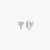 Thalia Bow Mini Hoops sold by Flaire & Co.