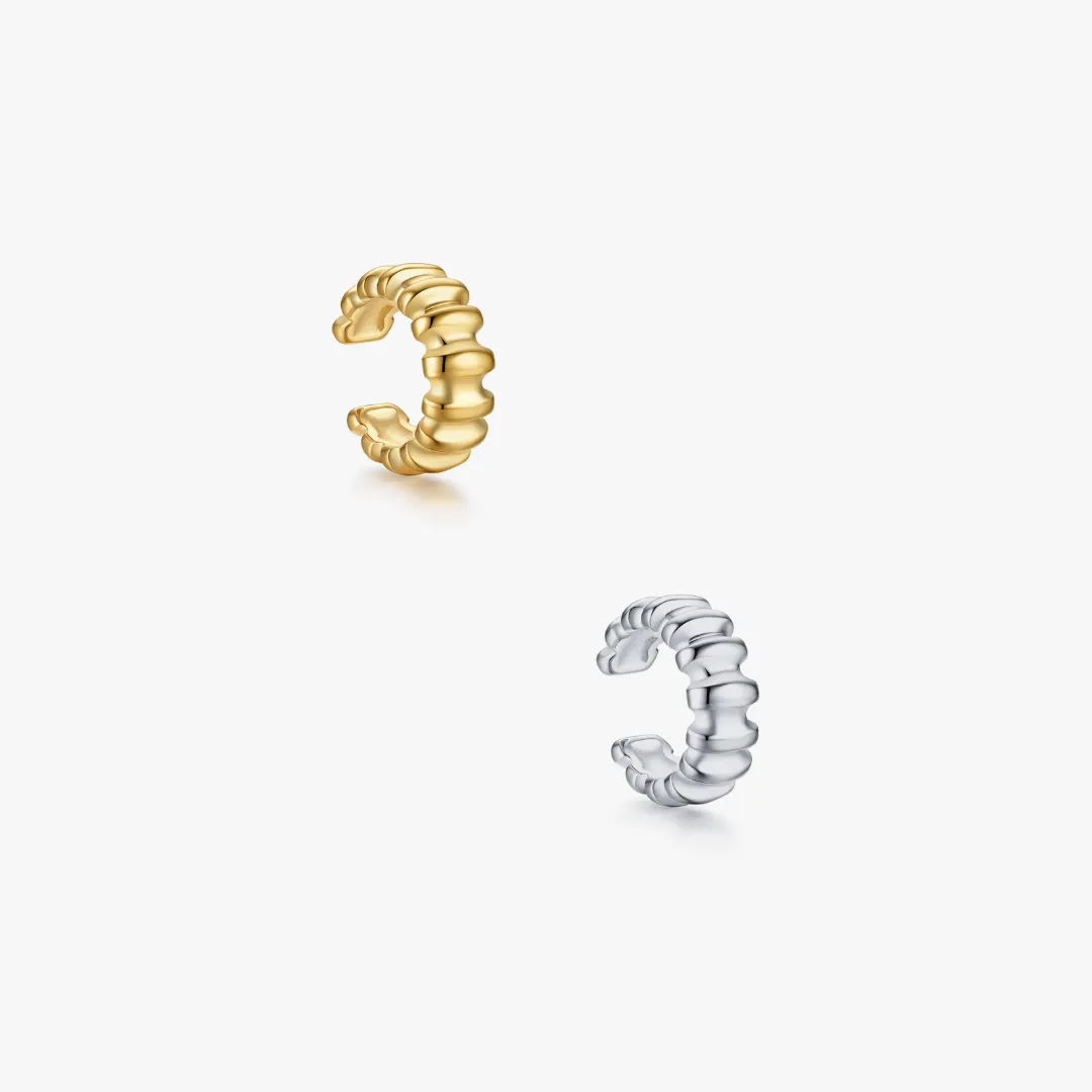 Ribbed Ear Cuff sold by Flaire & Co.