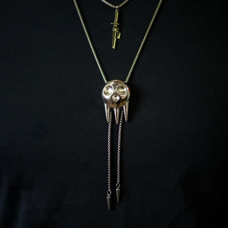 Skull Bolo Necklace (Anime Inspired Collection) sold by Flaire & Co.
