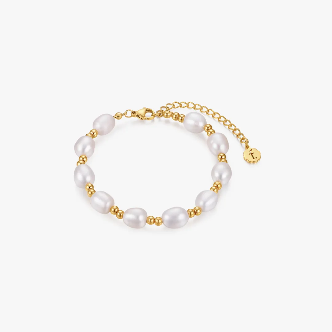 Thalia Pearl Bracelet sold by Flaire & Co. product image thumbnail 2
