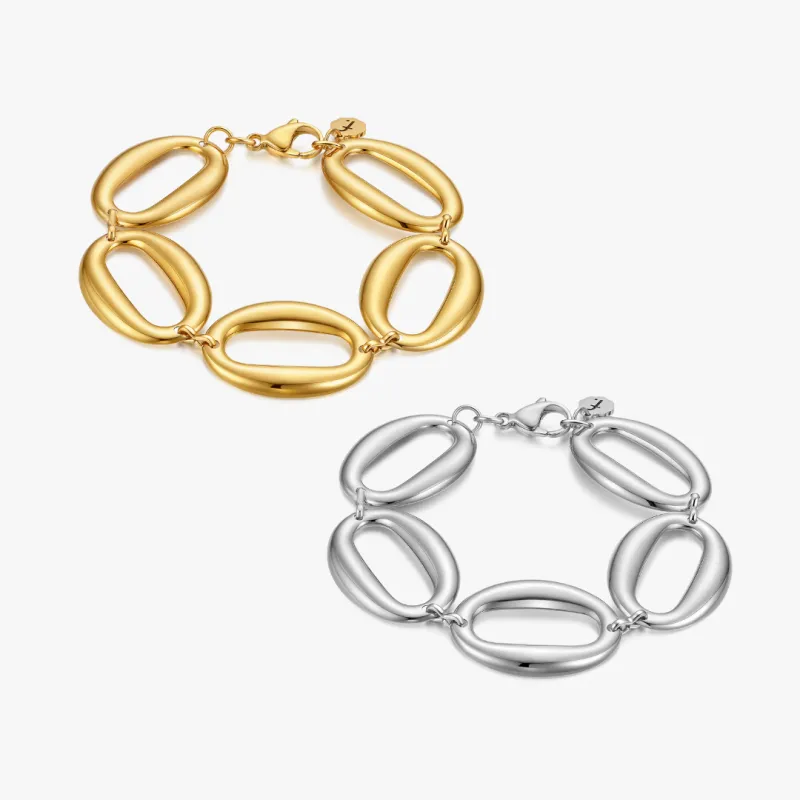 Sienna Chunky Link Bracelet sold by Flaire & Co.