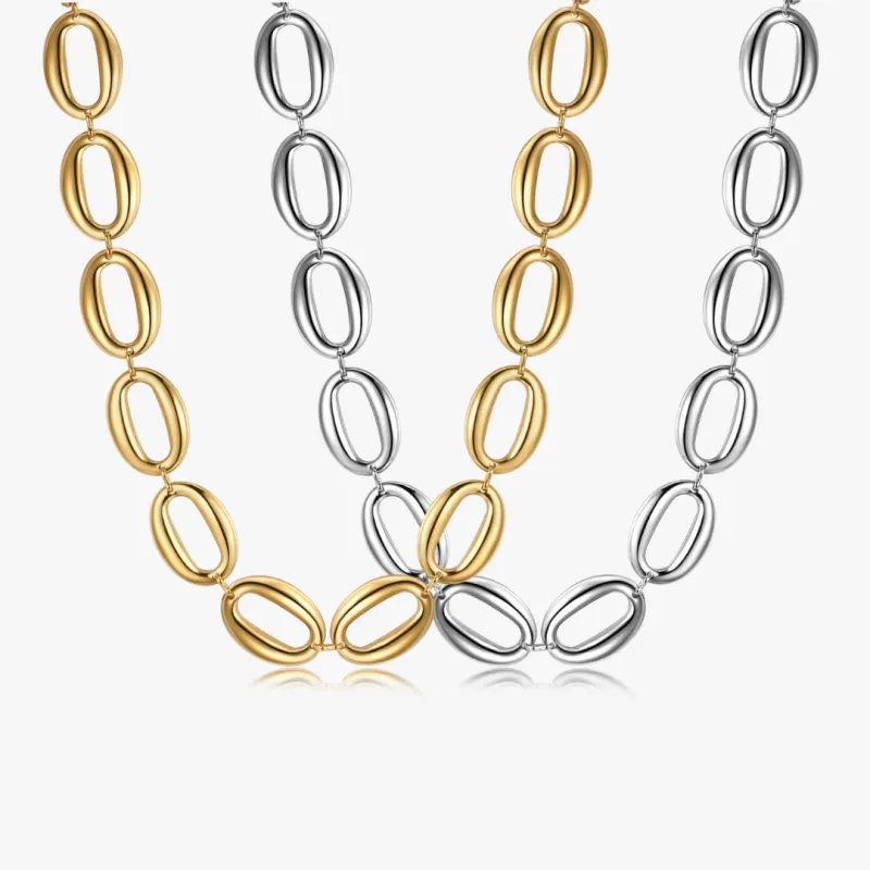 Sienna Chunky Link Necklace sold by Flaire & Co.