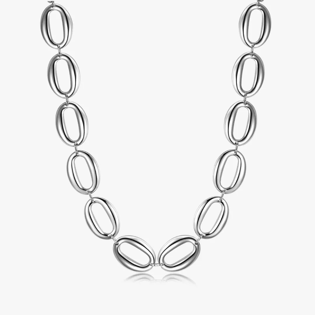 Sienna Chunky Link Necklace sold by Flaire & Co. product image thumbnail 3