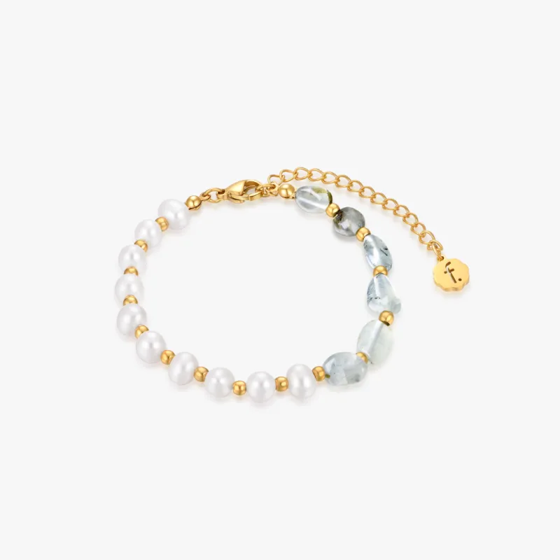 LIMITED EDITION: Duality Pearl Bracelet made by Flaire & Co.