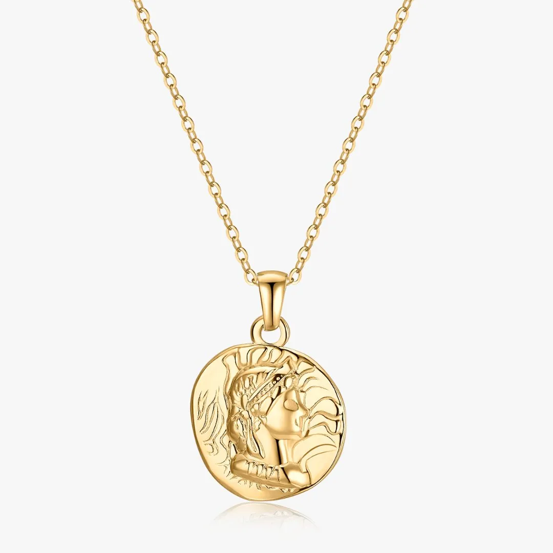 Delilah Coin Necklace sold by Flaire & Co. product image thumbnail 5