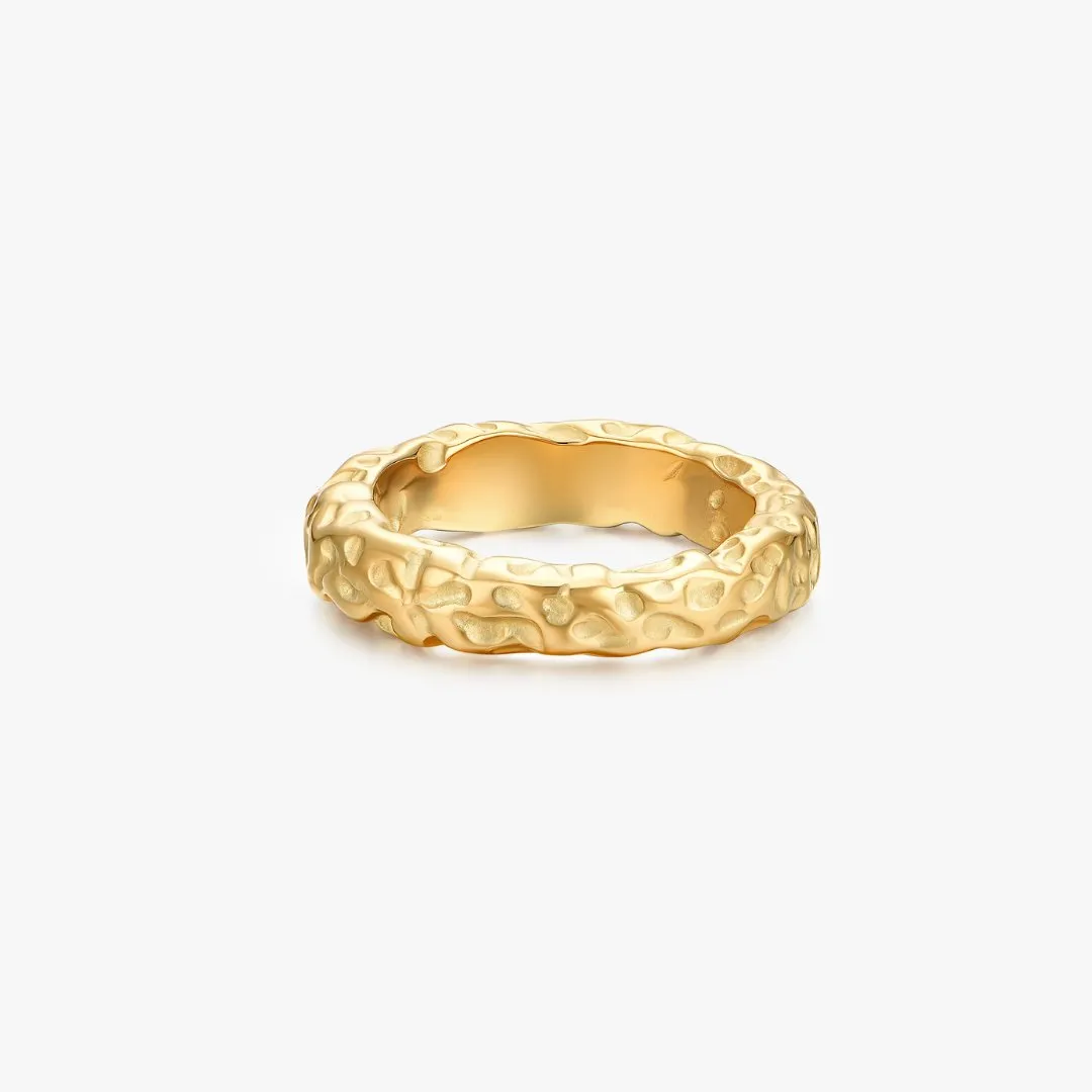 Hammered Ring sold by Flaire & Co. product image thumbnail 5