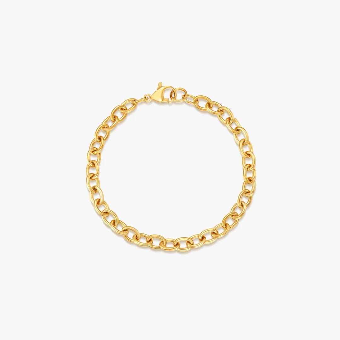 Chubby Link Bracelet (Greek Inspired Collection) sold by Flaire & Co. product image thumbnail 4