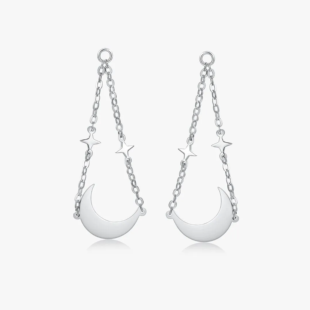 Moonlight Stud Jacket in Silver sold by Flaire & Co.