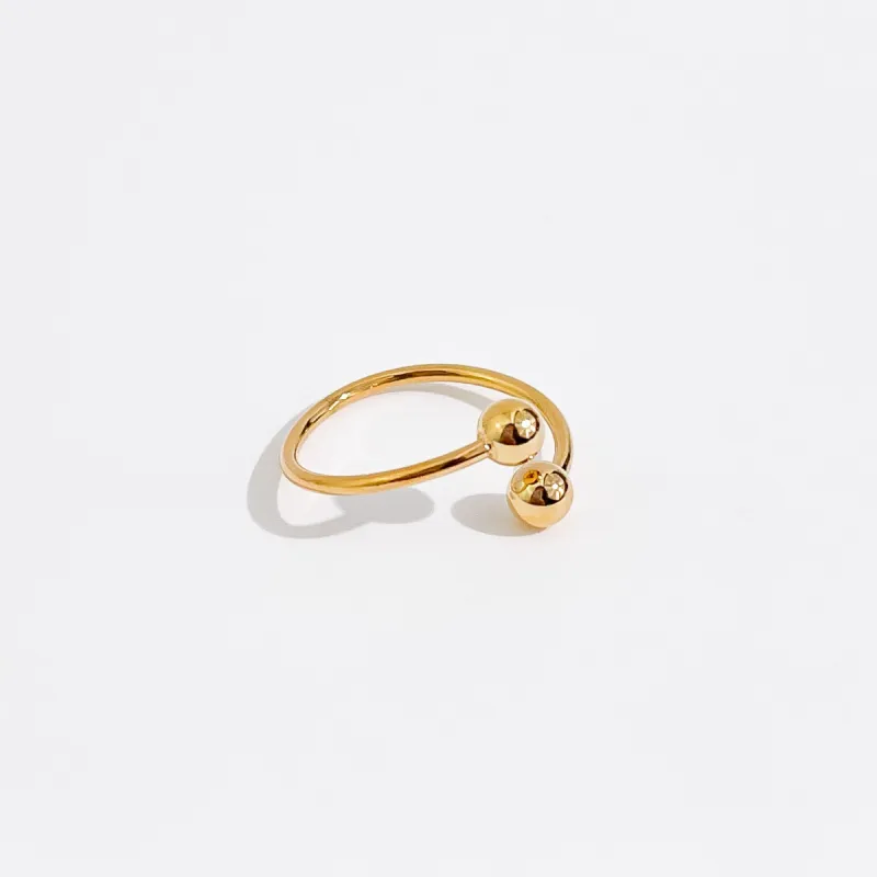 Anna Ring in Gold sold by Flaire & Co.