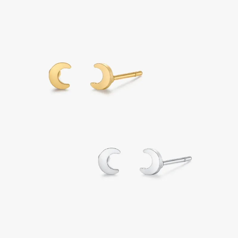 Moon Studs sold by Flaire & Co.