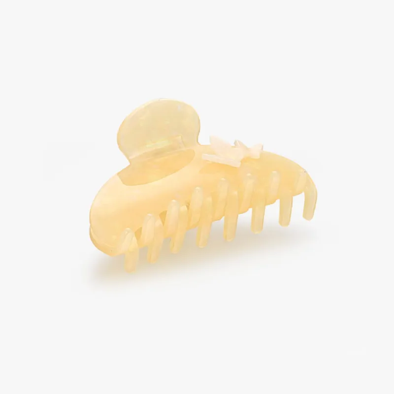 Amelia Butterfly Garden Claw Clip in Daisy sold by Flaire & Co.