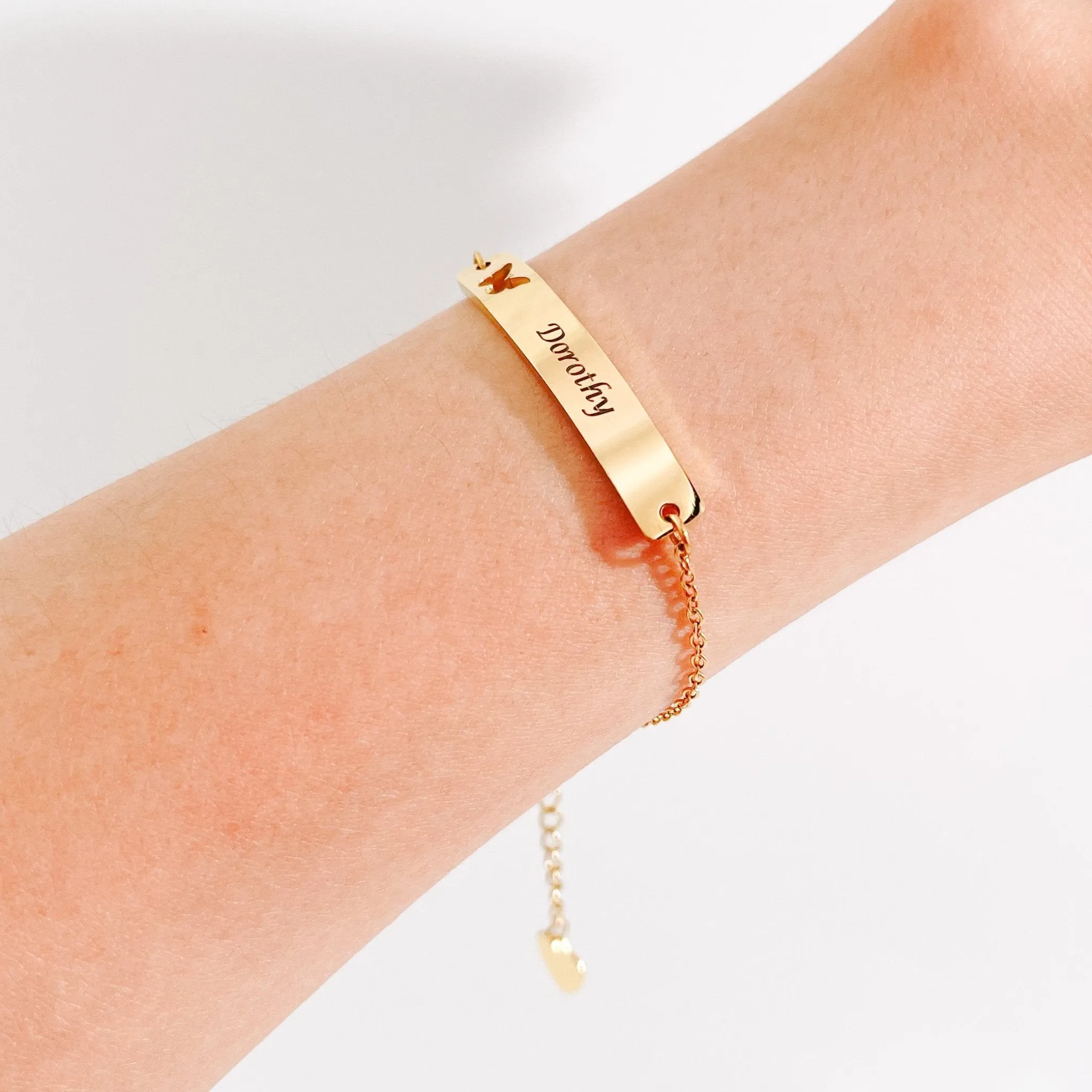 Butterfly Bar Bracelet sold by Flaire & Co. product image thumbnail 2