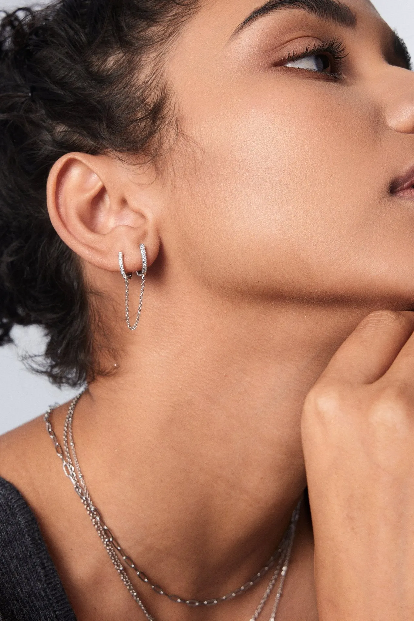 Laura Chain Earrings sold by Flaire & Co. product image thumbnail 2