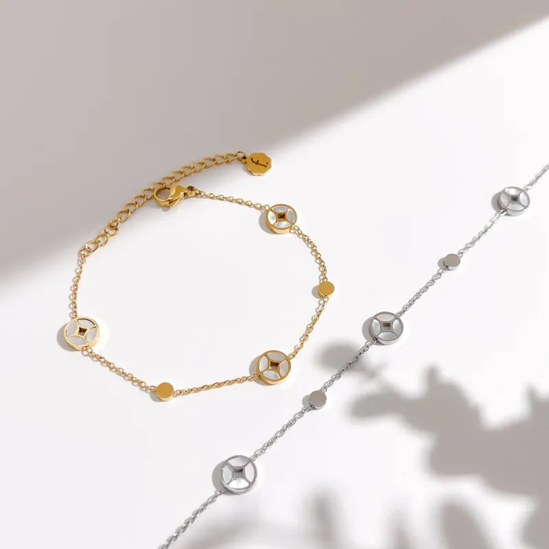 Sophia Mother of Pearl Bracelet sold by Flaire & Co.