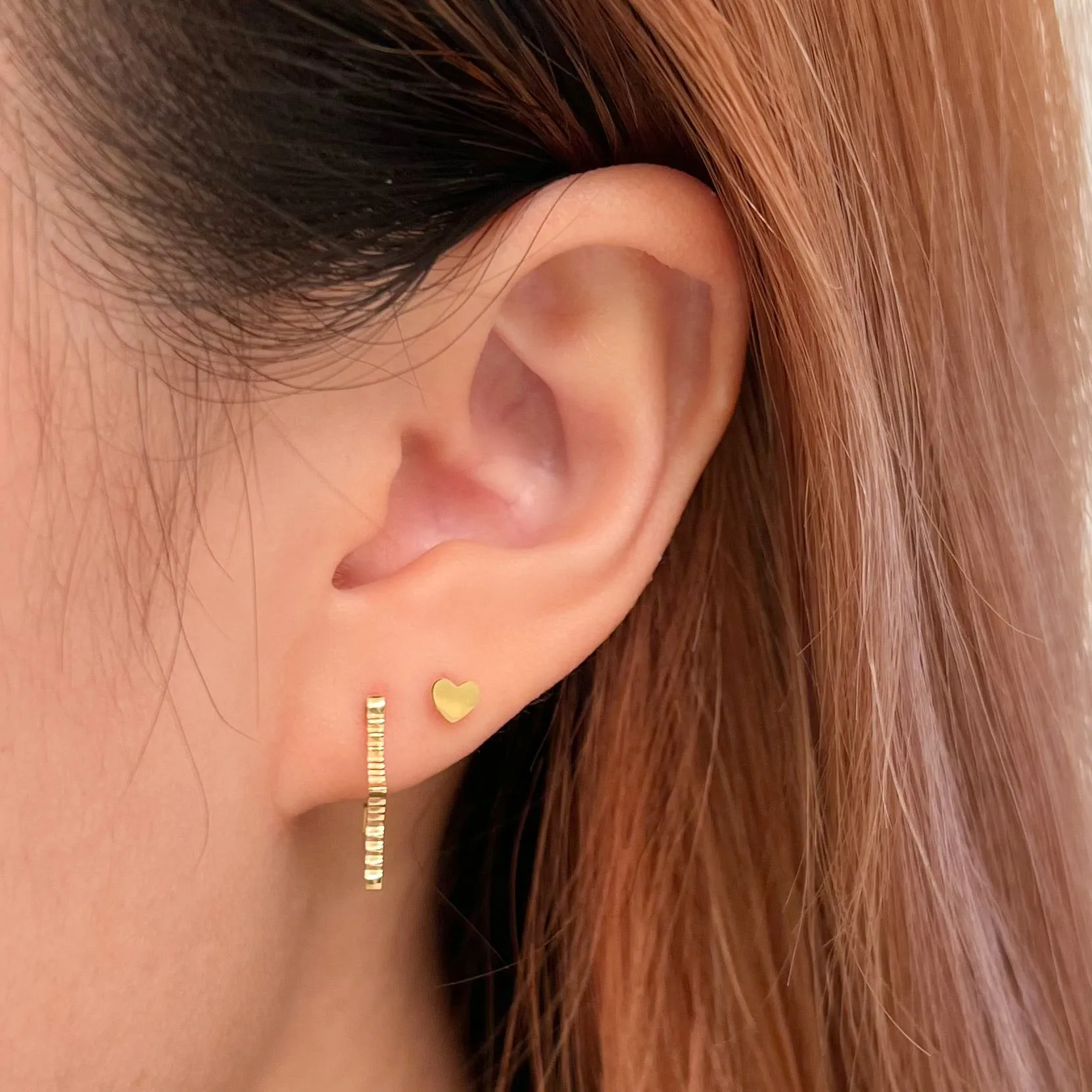 Heart Studs sold by Flaire & Co. product image thumbnail 3