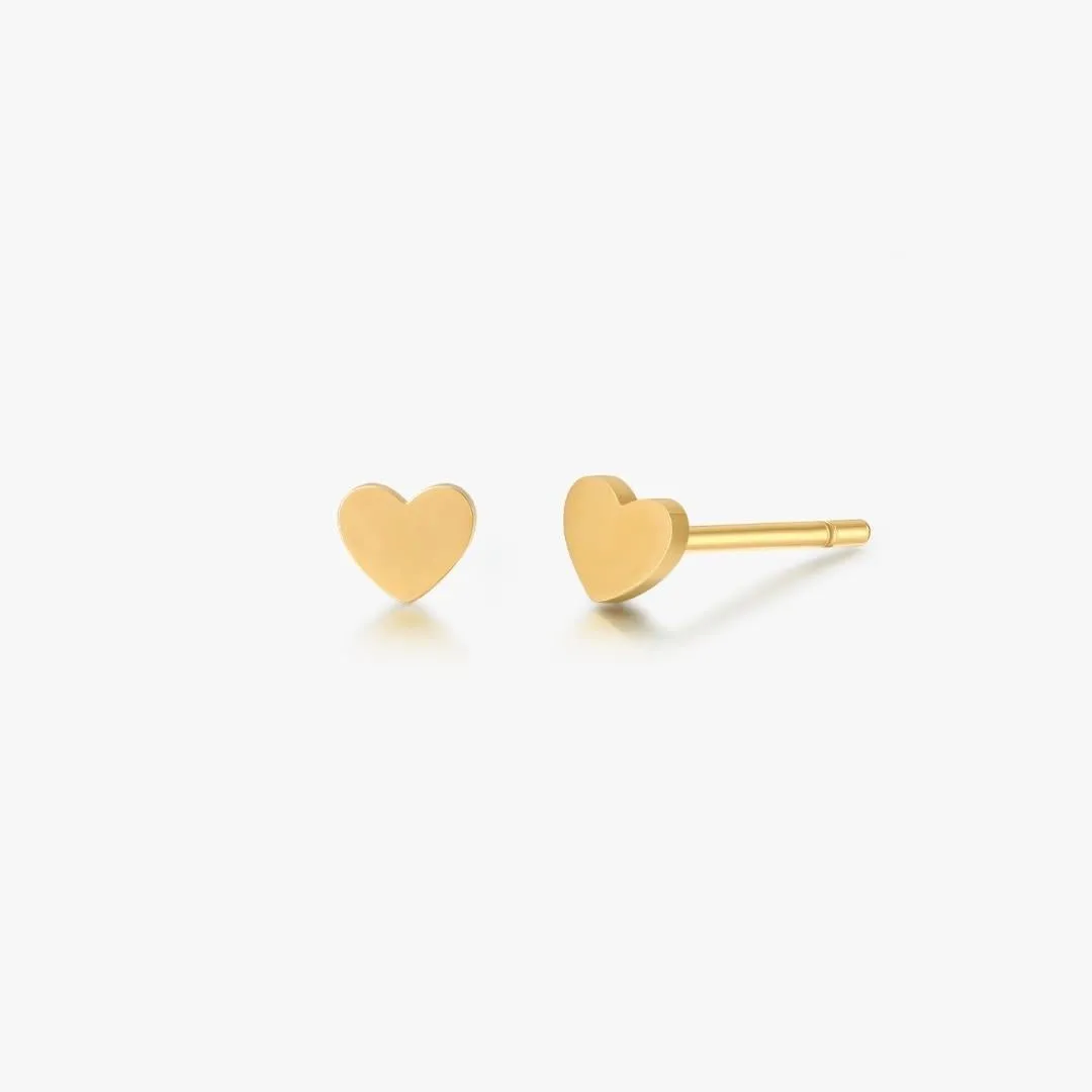 Heart Studs sold by Flaire & Co. product image thumbnail 4