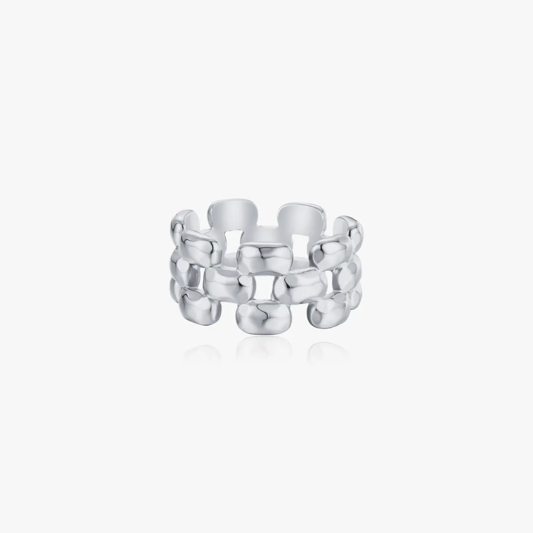 Chunky Link Chain Ring (Greek Inspired Collection) sold by Flaire & Co. product image thumbnail 5