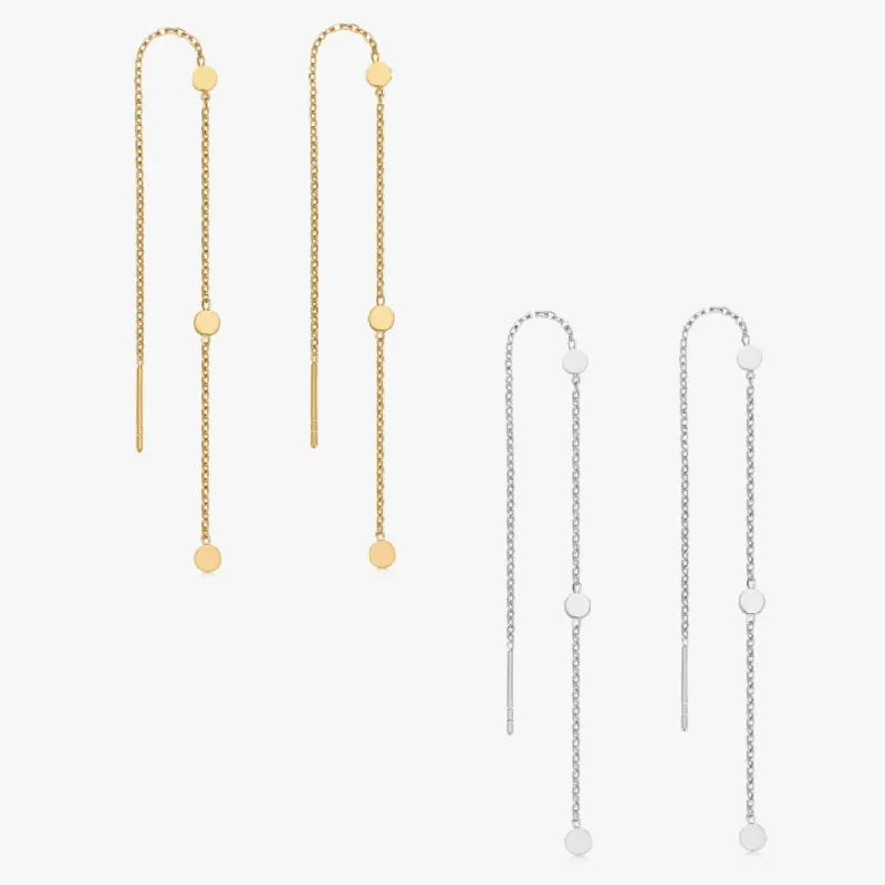 Full Circle Long Threaders sold by Flaire & Co.