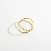 Criss Cross Gold Ring sold by Flaire & Co.