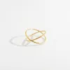 Criss Cross Gold Ring sold by Flaire & Co.