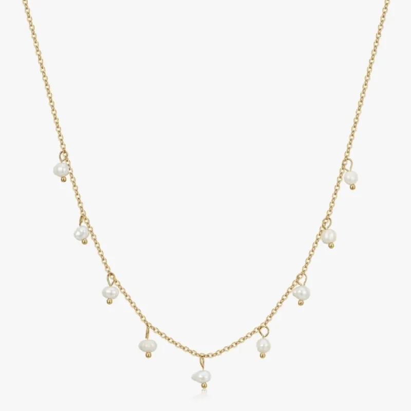 Dangling Pearl Necklace sold by Flaire & Co.