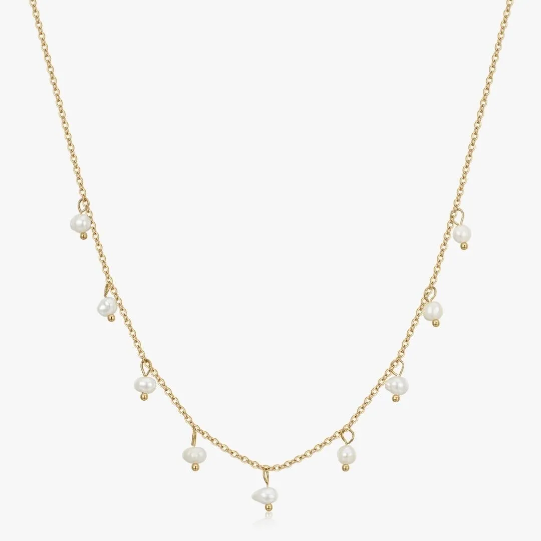 Dangling Pearl Necklace sold by Flaire & Co.