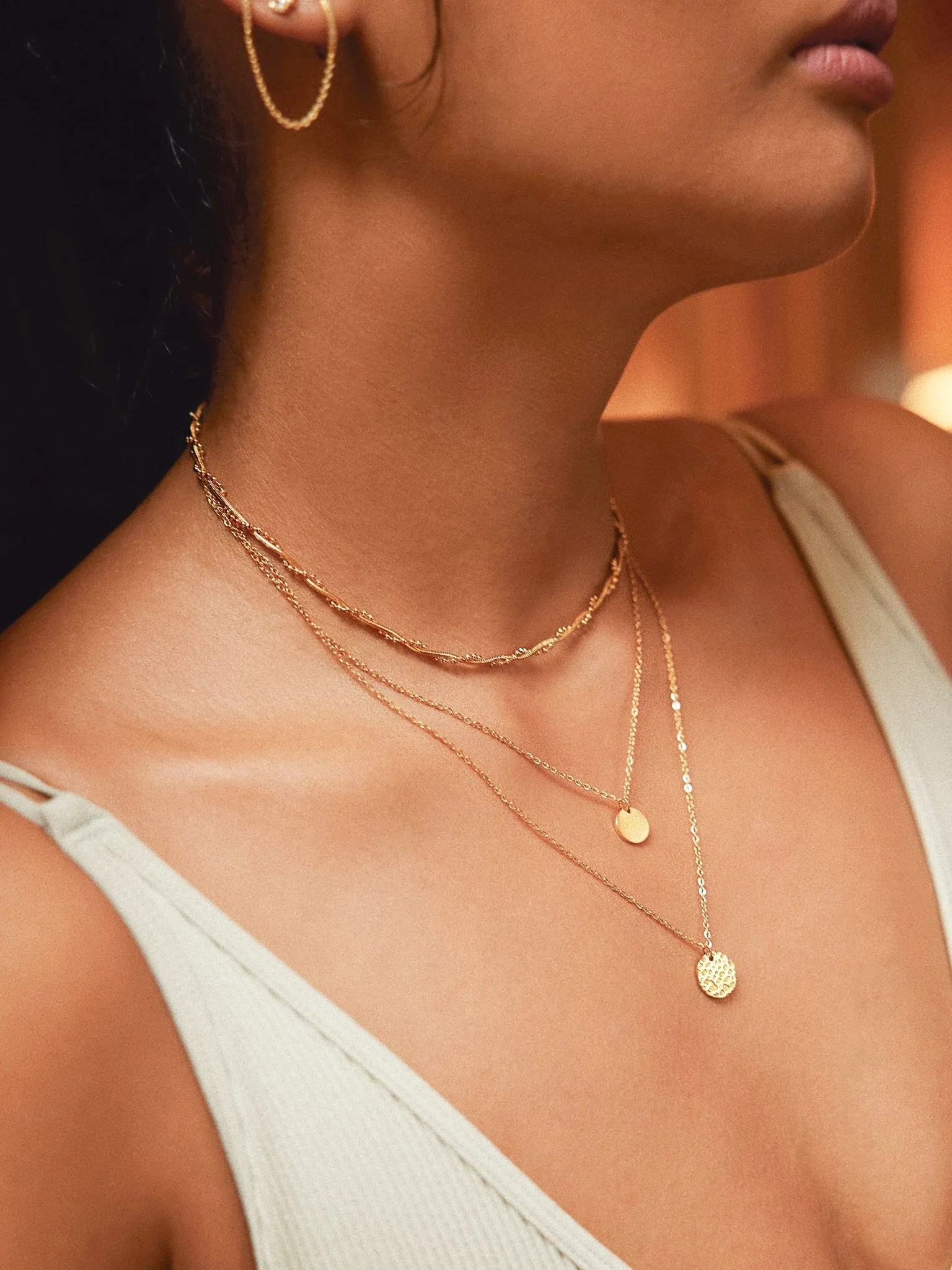 Bella Twisted Necklace sold by Flaire & Co. product image thumbnail 5