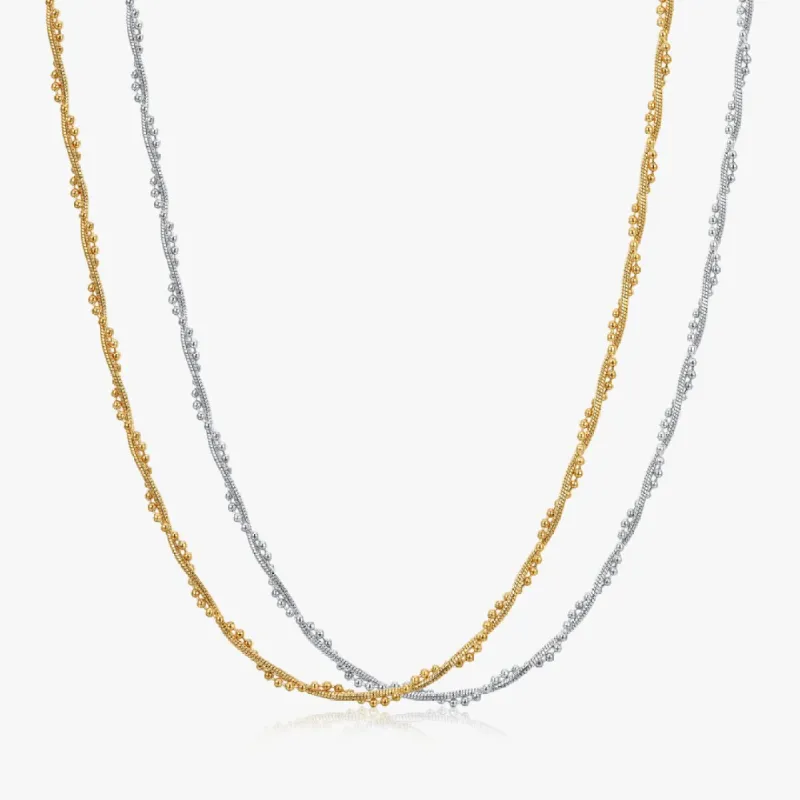 Bella Twisted Necklace sold by Flaire & Co.