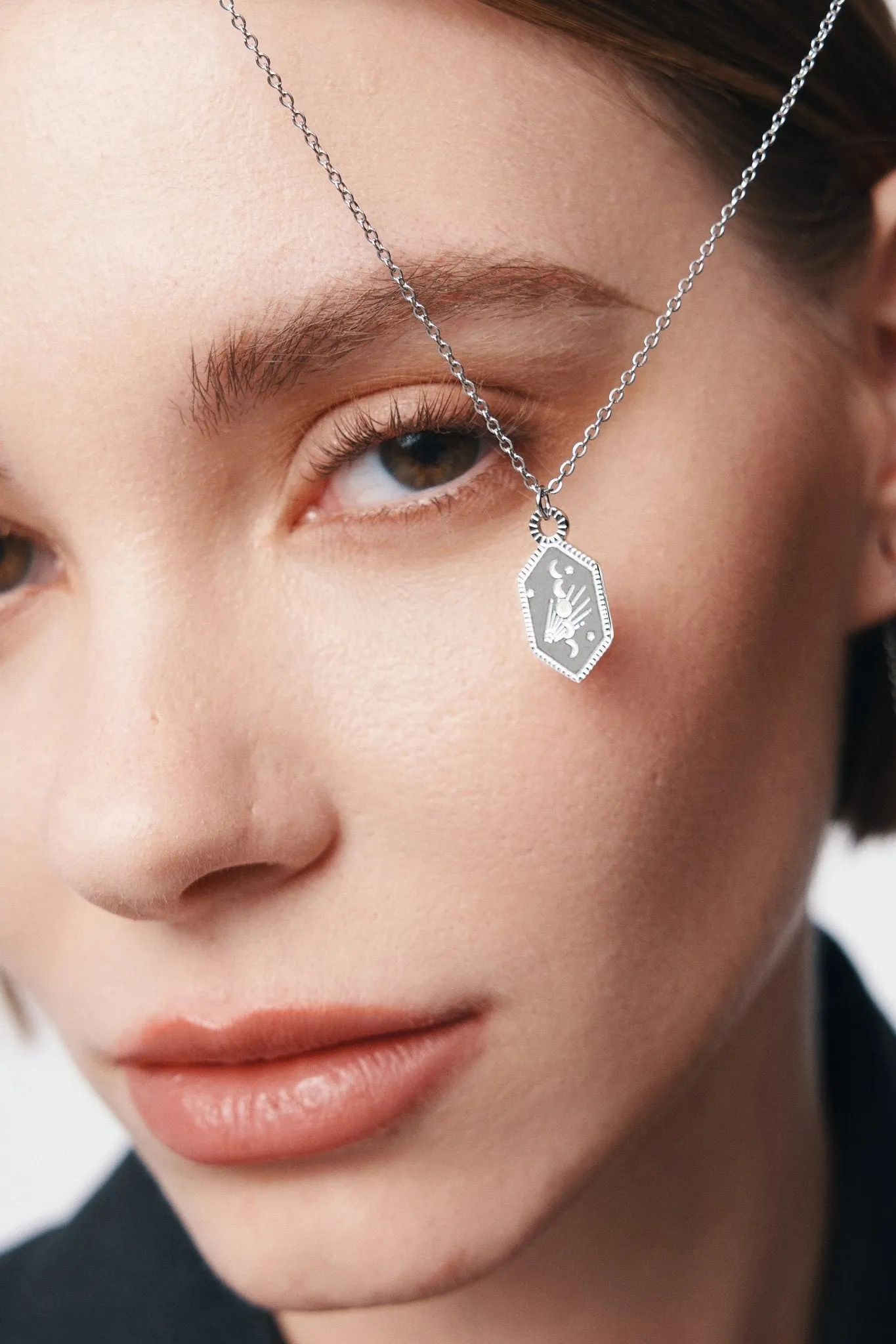 Moon Phases Necklace sold by Flaire & Co. product image thumbnail 5