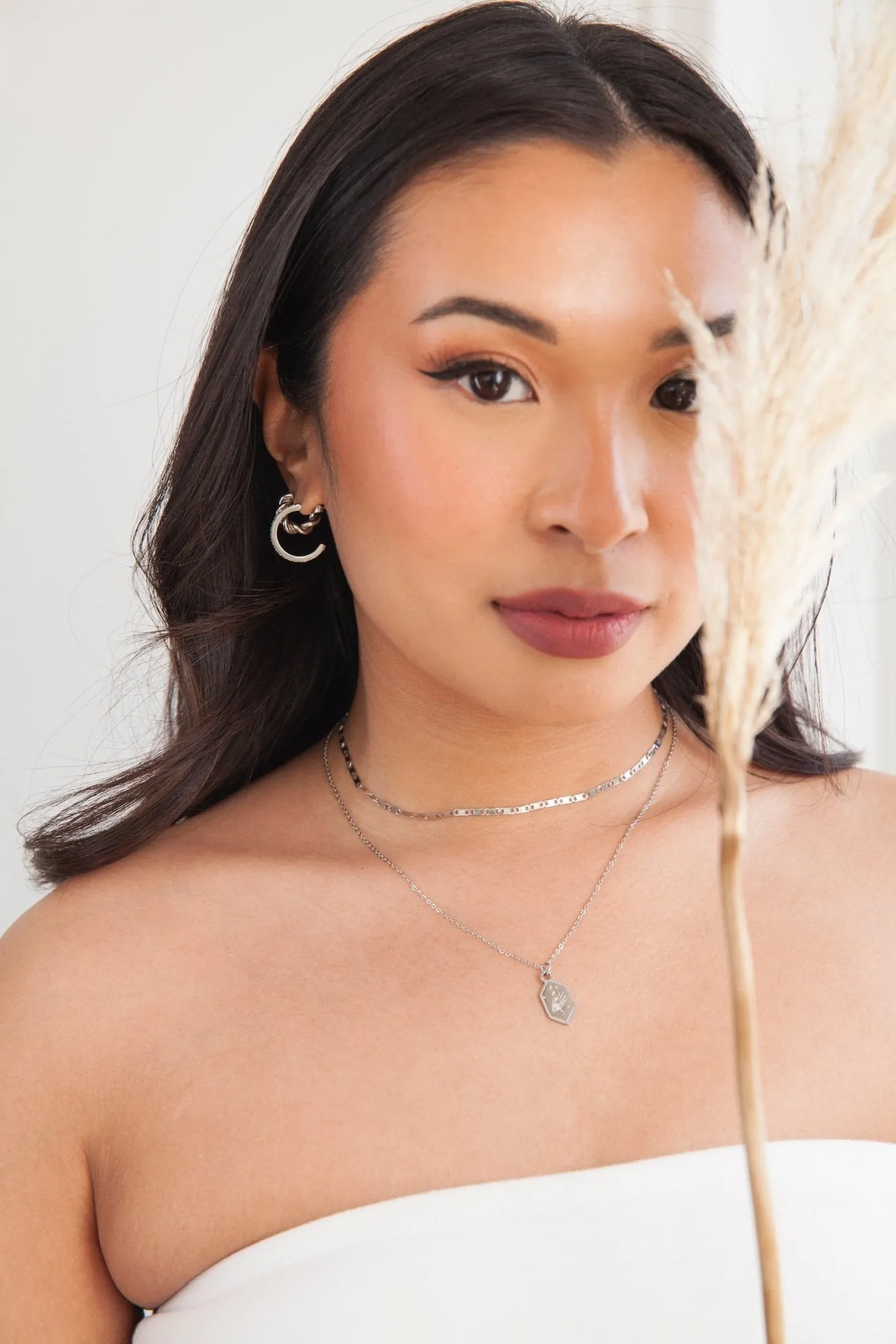 Moon Phases Necklace sold by Flaire & Co. product image thumbnail 4