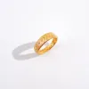 Textured Weave Ring in Gold sold by Flaire & Co.