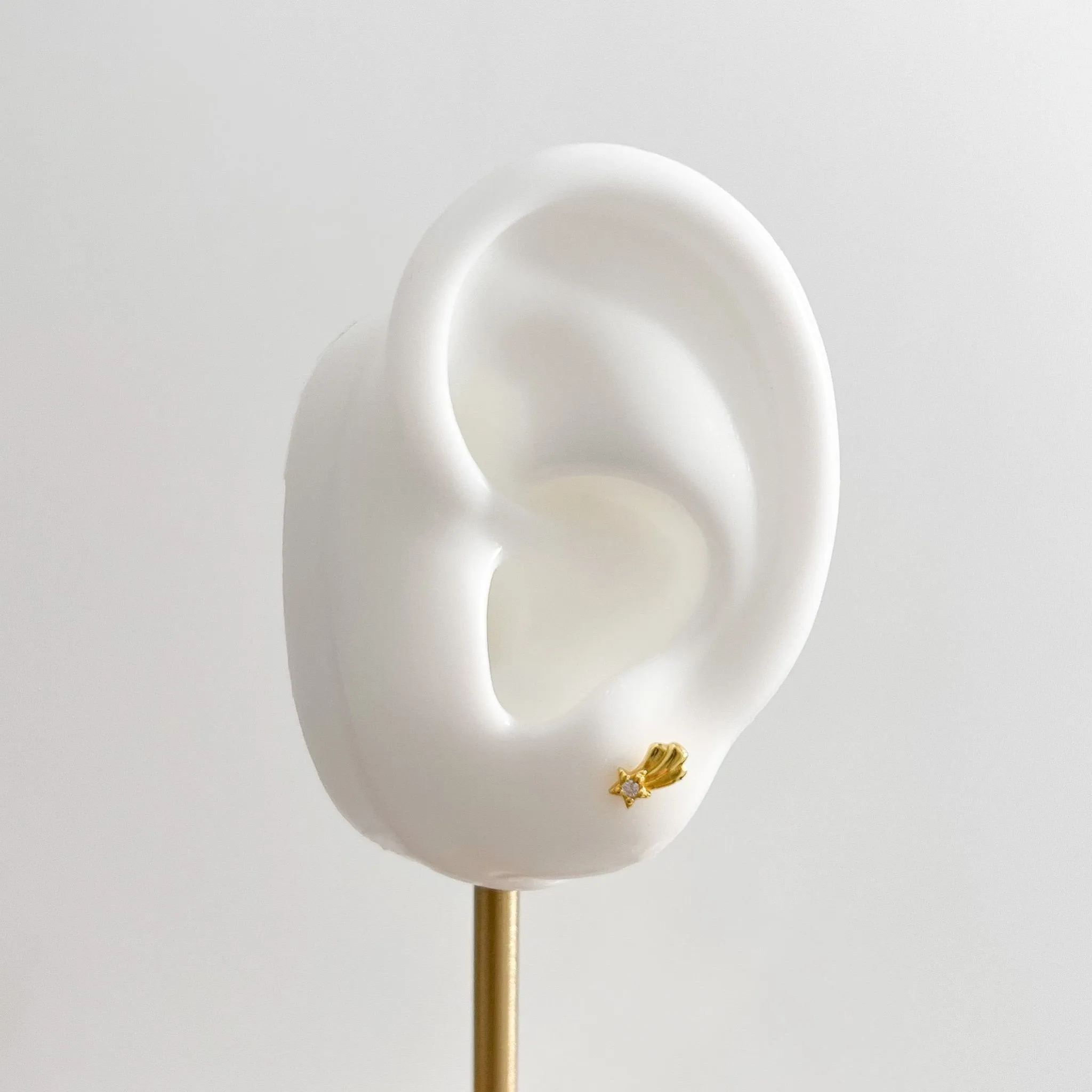 Shooting Star Studs in Gold sold by Flaire & Co. product image thumbnail 5