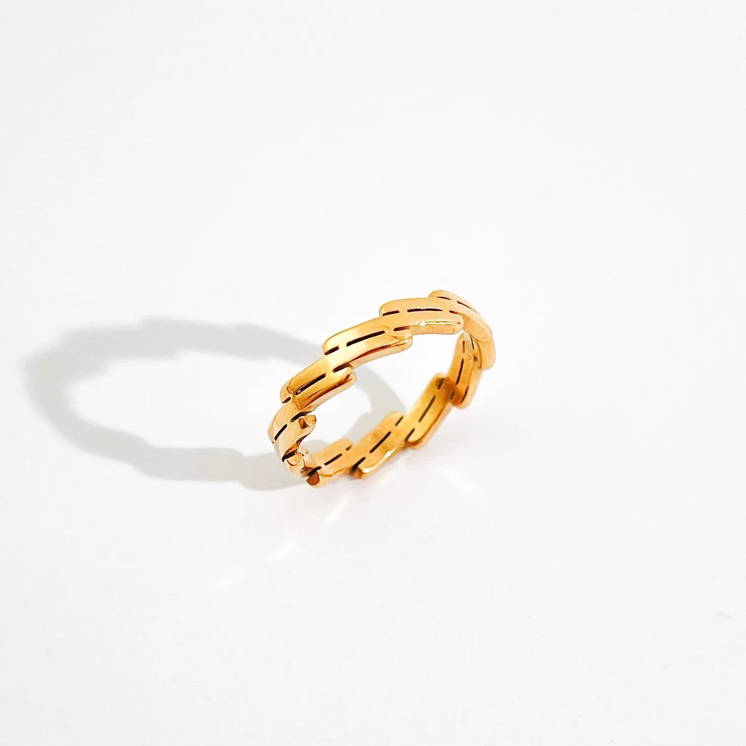 Kendall Ring in Gold sold by Flaire & Co.