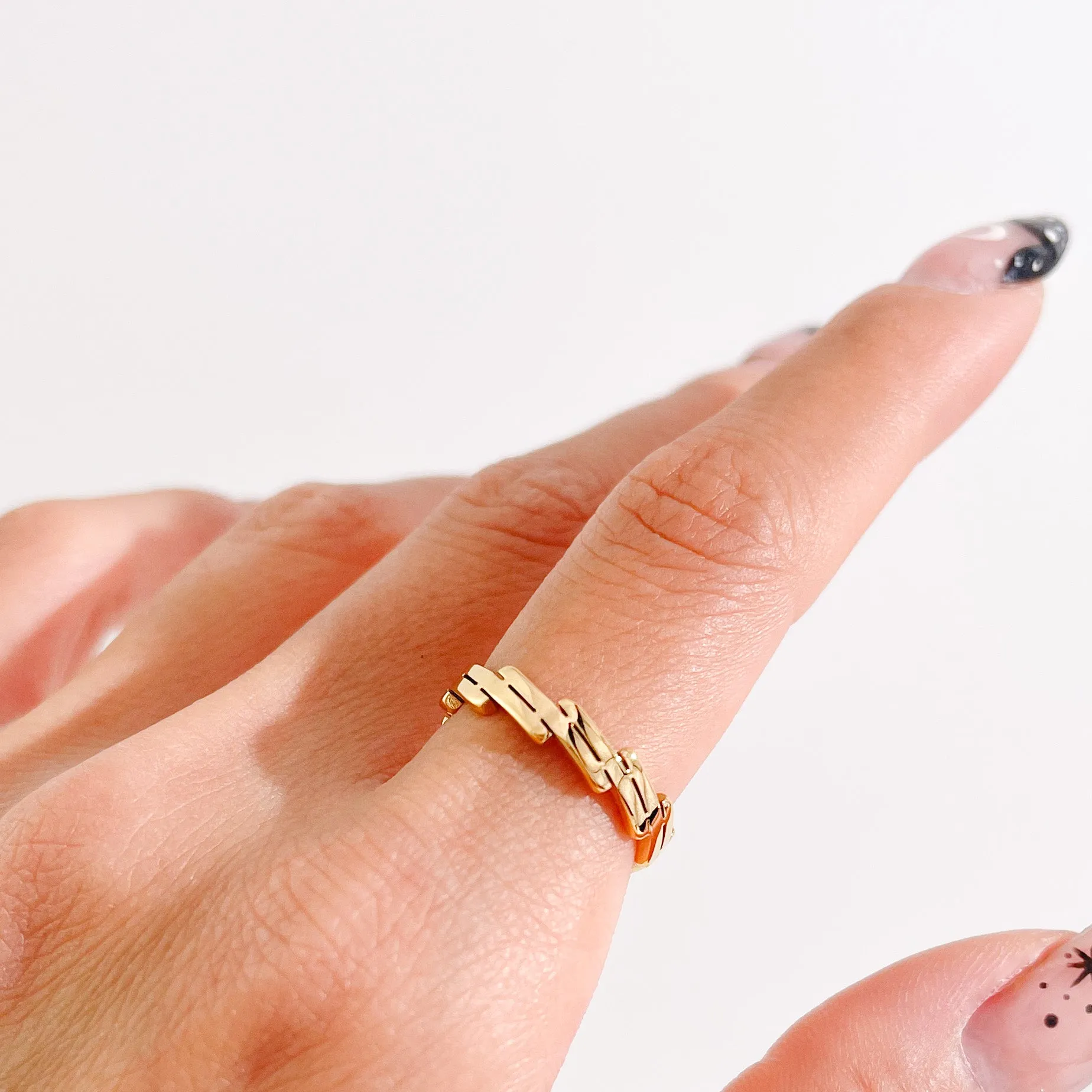 Kendall Ring in Gold sold by Flaire & Co. product image thumbnail 2