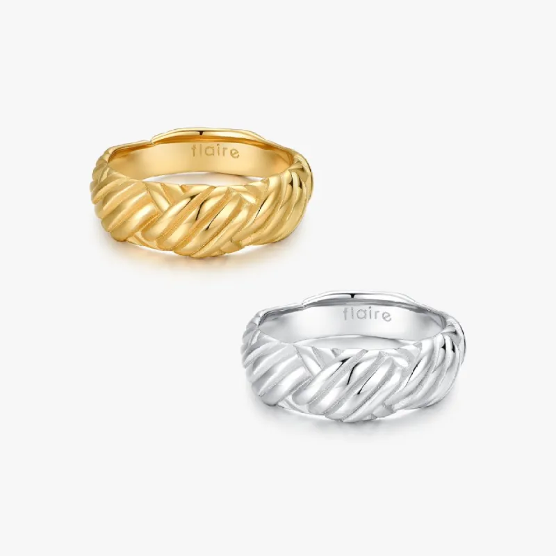 Textured Dome Ring (Greek Inspired Collection) sold by Flaire & Co.